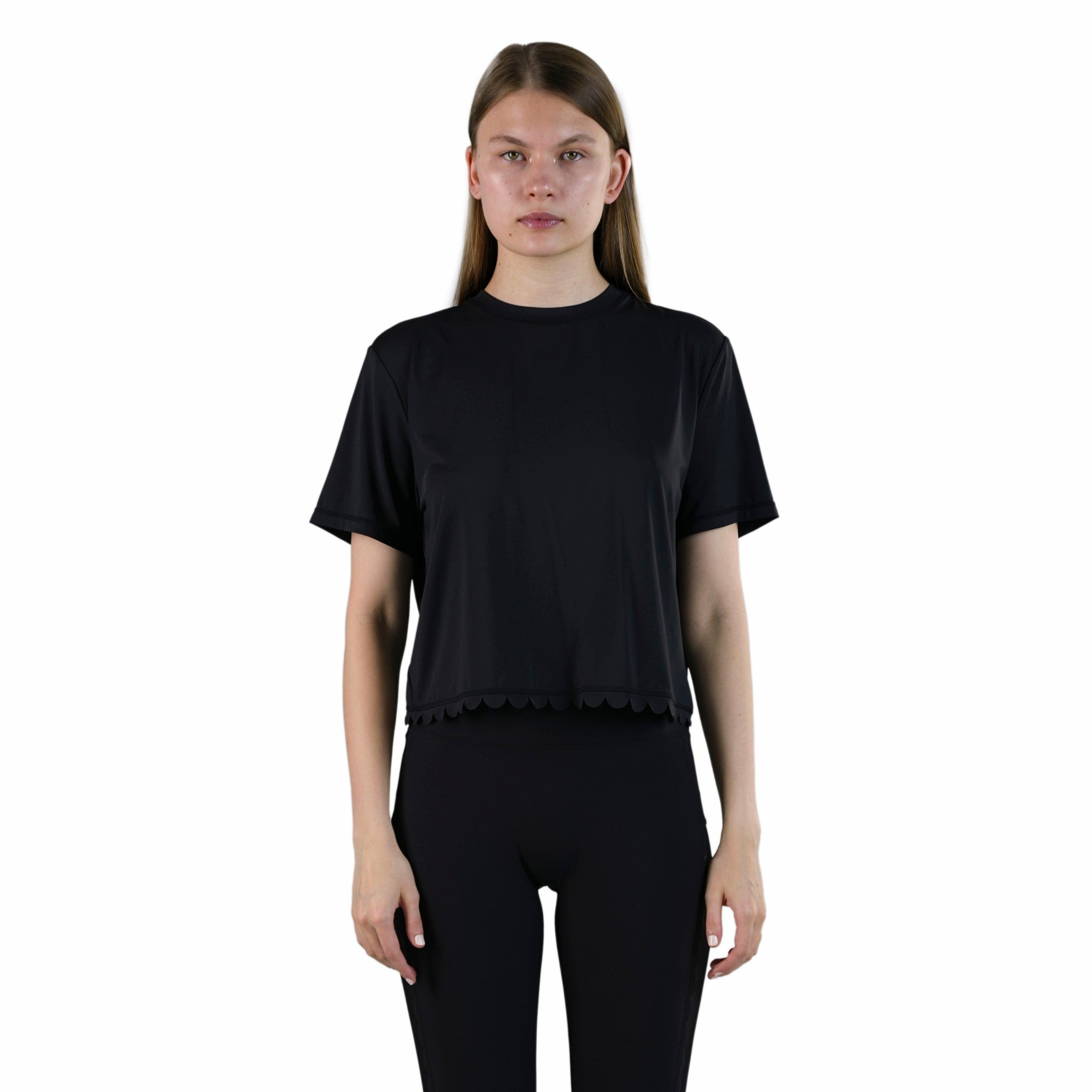 Timeless Curves Black Tee -