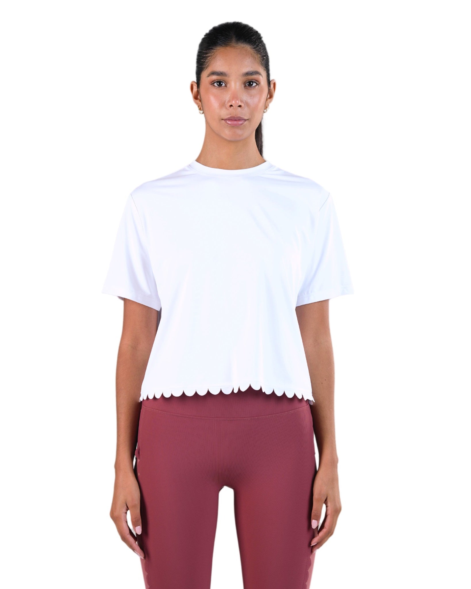 Timeless Curves White Tee -