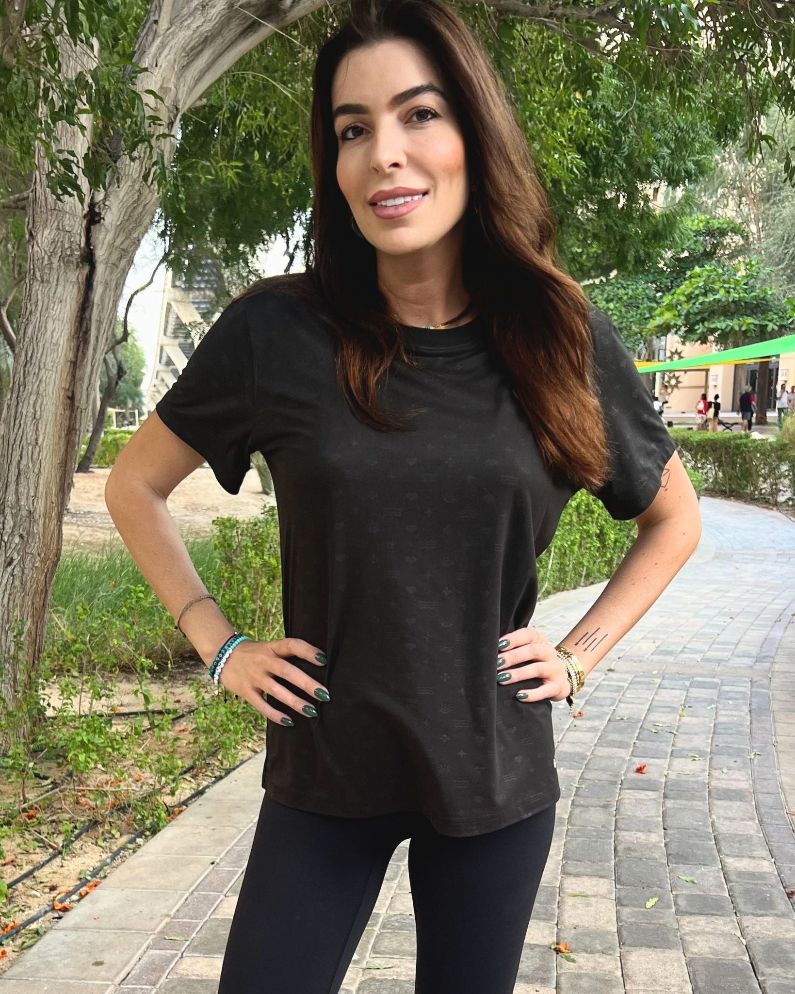 Embossed Oversized Tee -