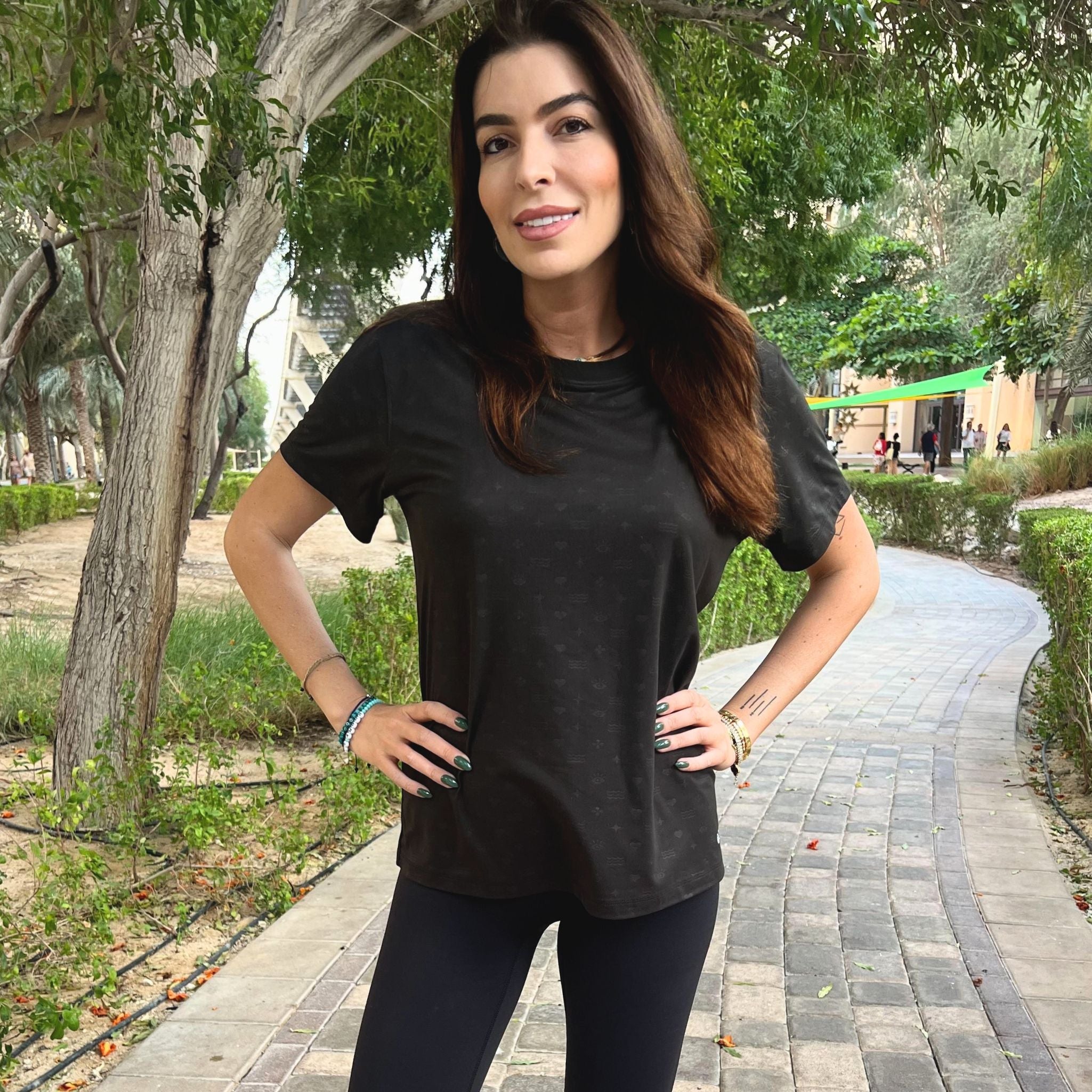 Embossed Oversized Tee -