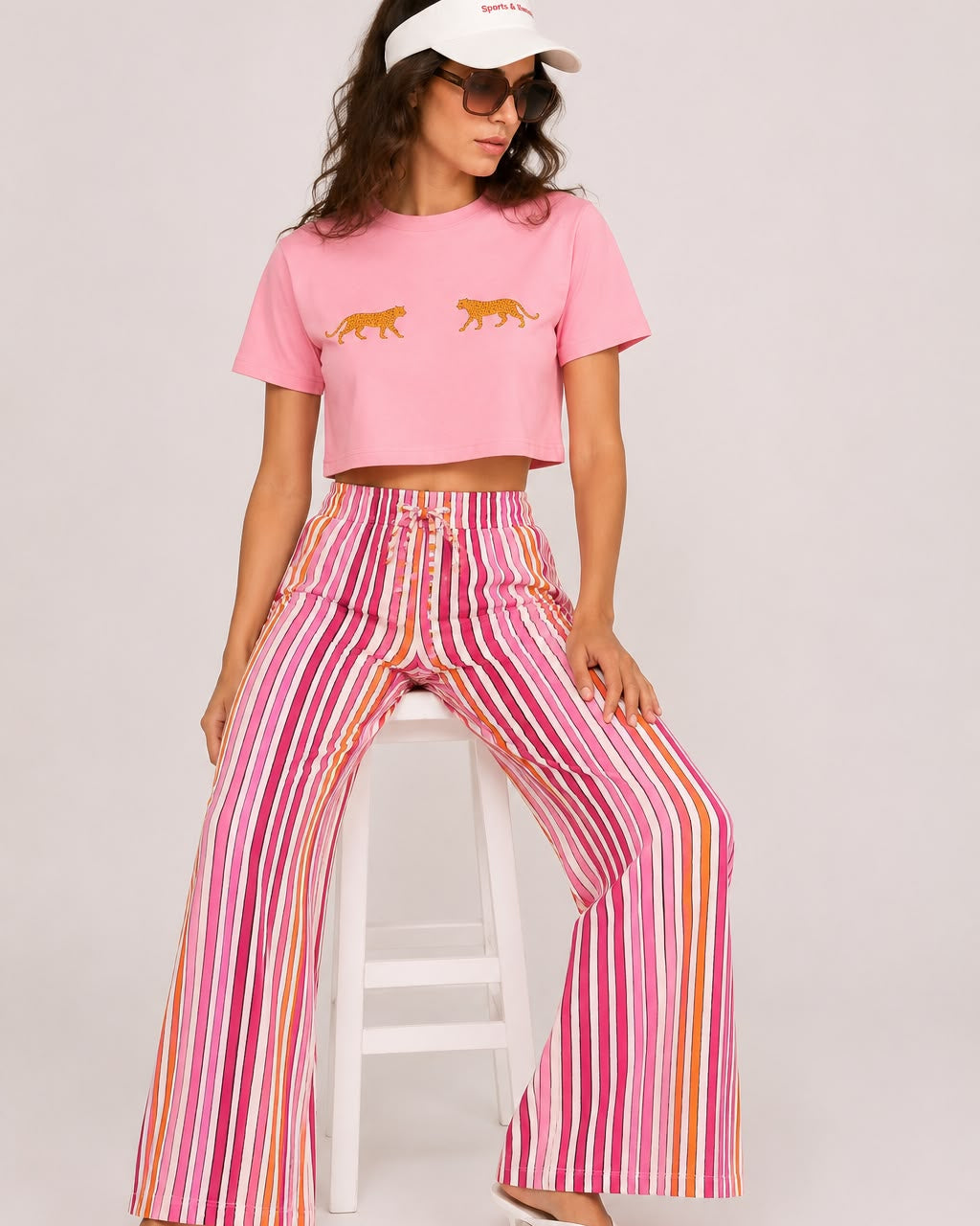 EOS Summer Jungle Wide Leg Pants -