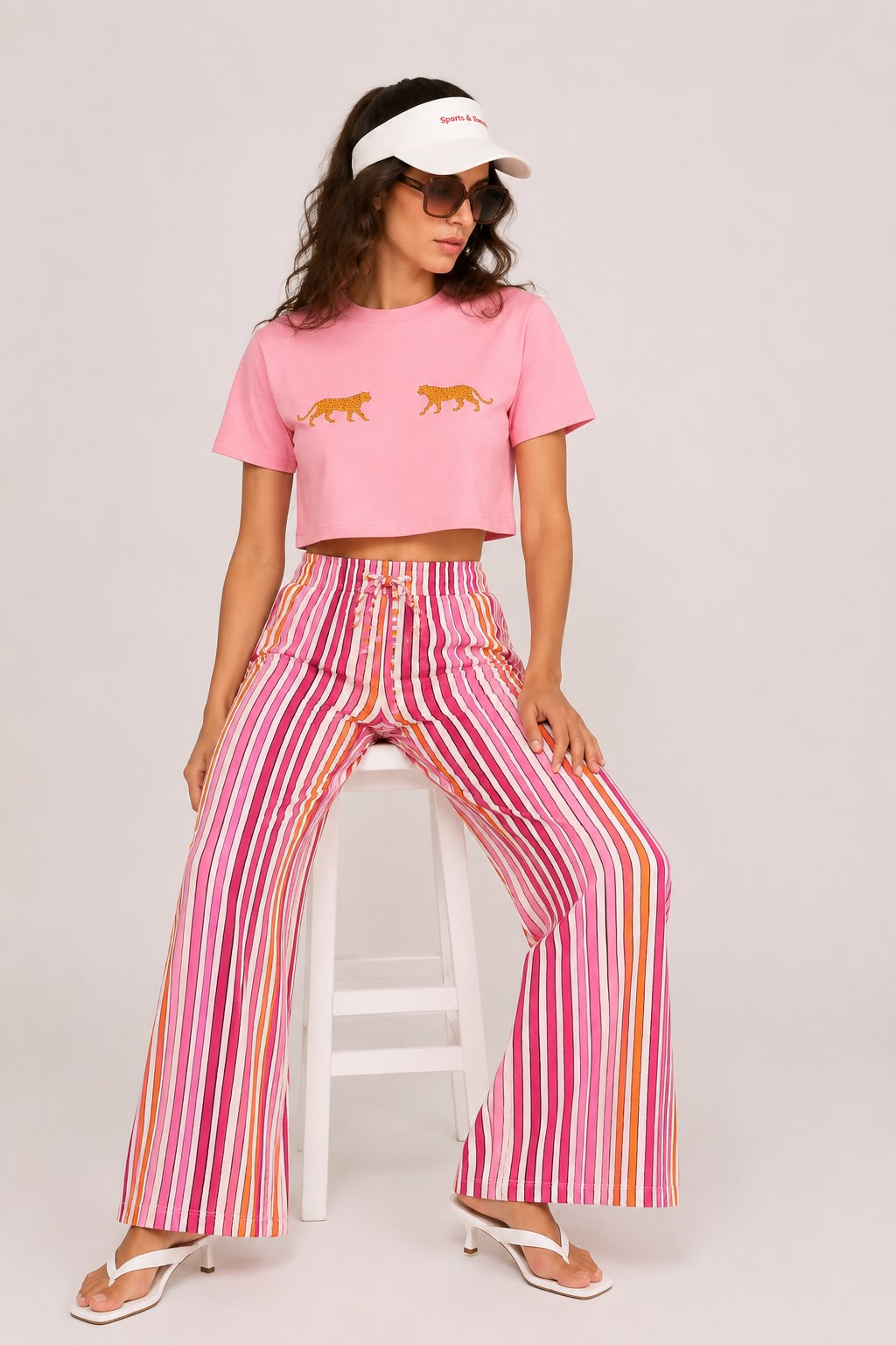 EOS Summer Jungle Wide Leg Pants -