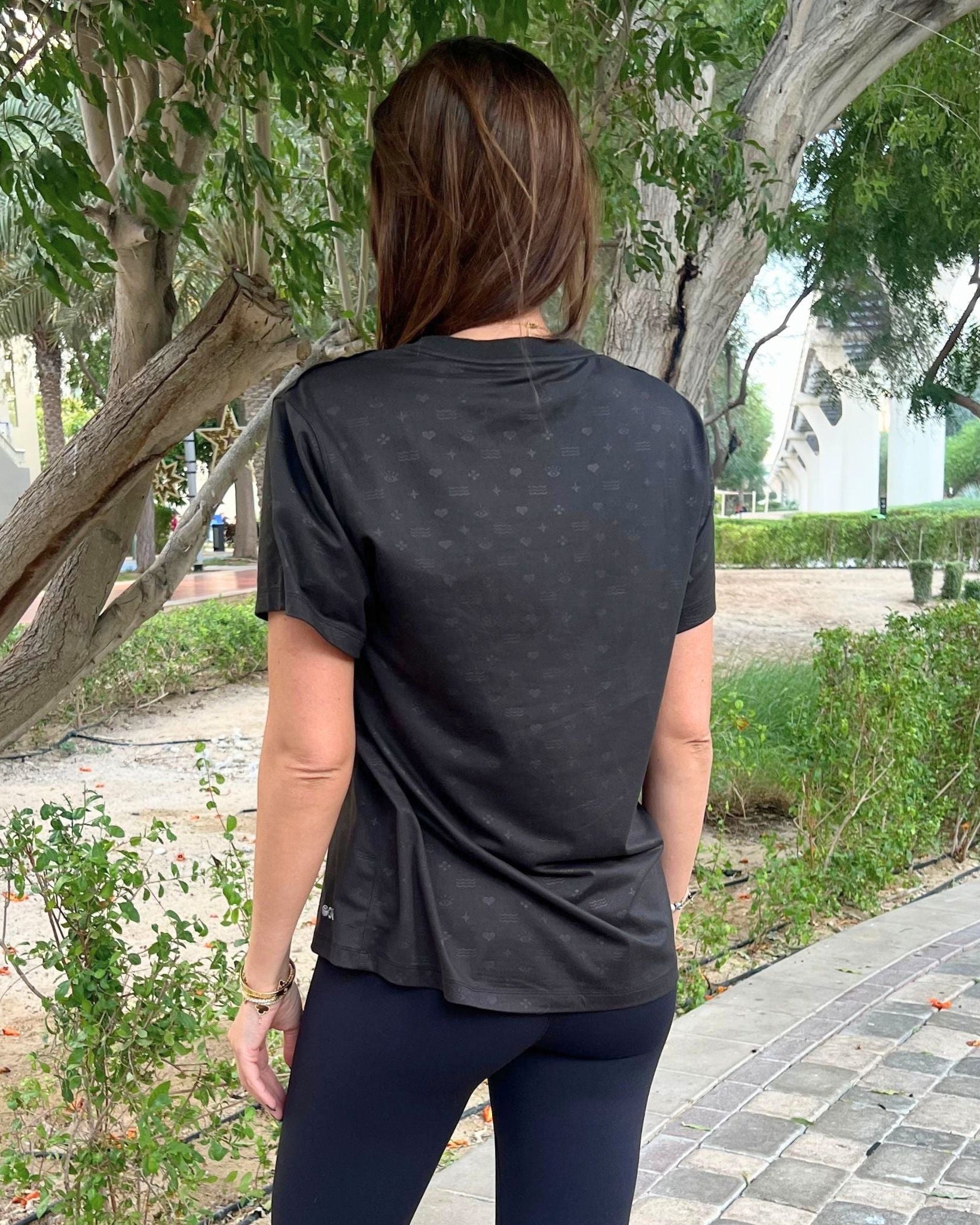 Embossed Oversized Tee -