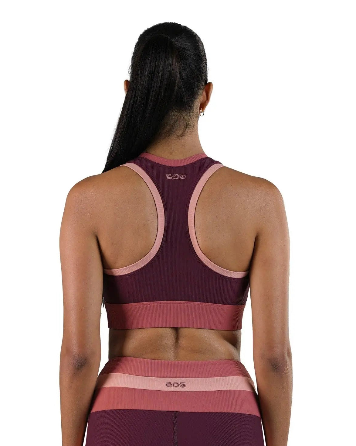 Ribbed sports bra- back picture