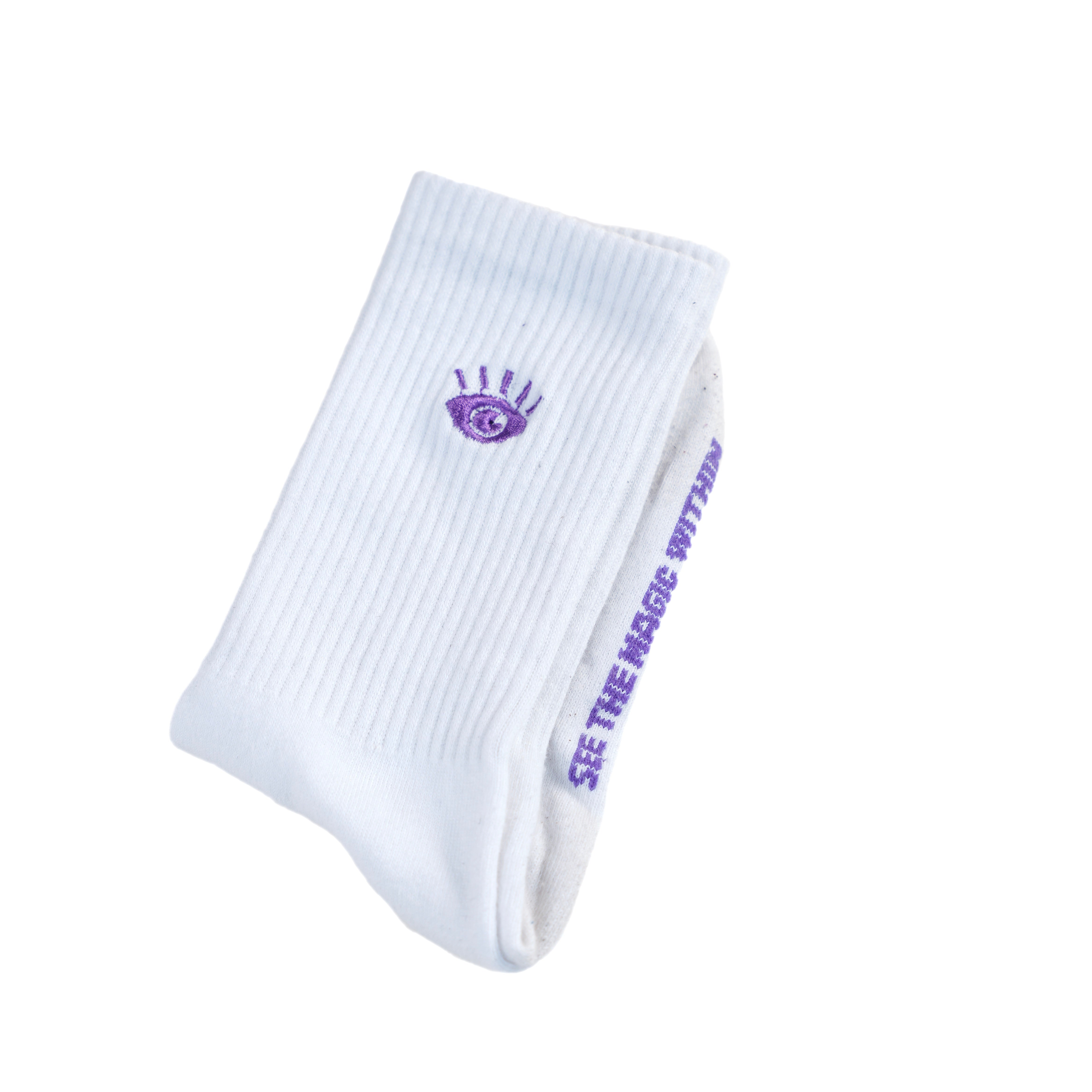 Eyes Crew Socks -