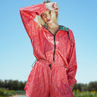 Bloom Reversible Cropped Hoodie Jacket - 
