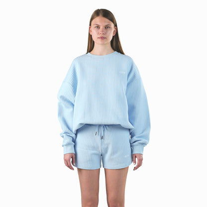 Blue Waffle Sweatshirt