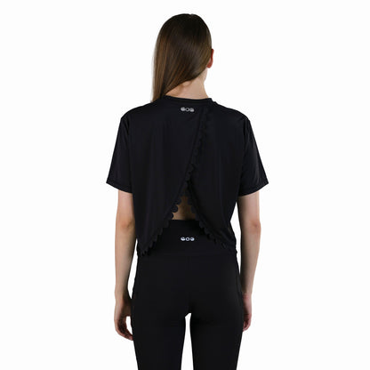 Timeless Curves Black Tee