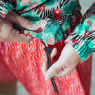 Bloom Reversible Cropped Hoodie Jacket - 