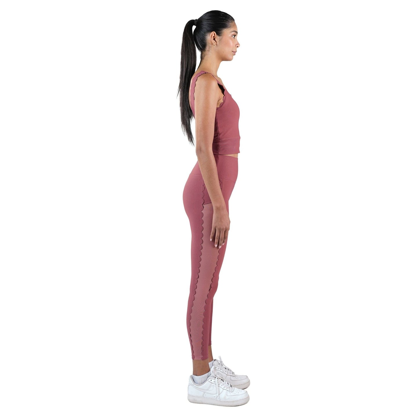 Timeless Curves Leggings - Blush