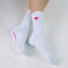 Heart Crew Socks - 