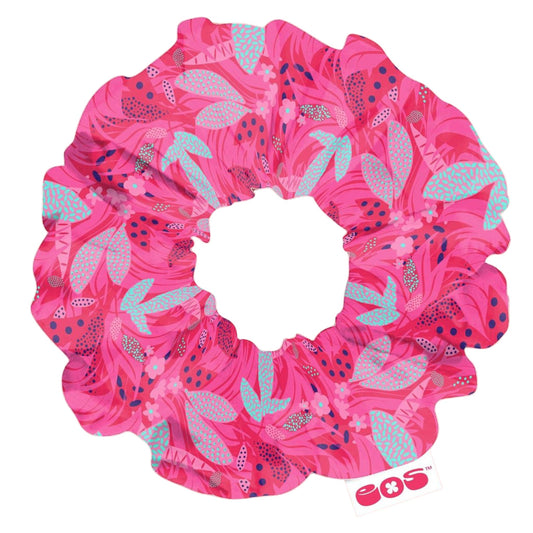 Botanical Satin Scrunchie