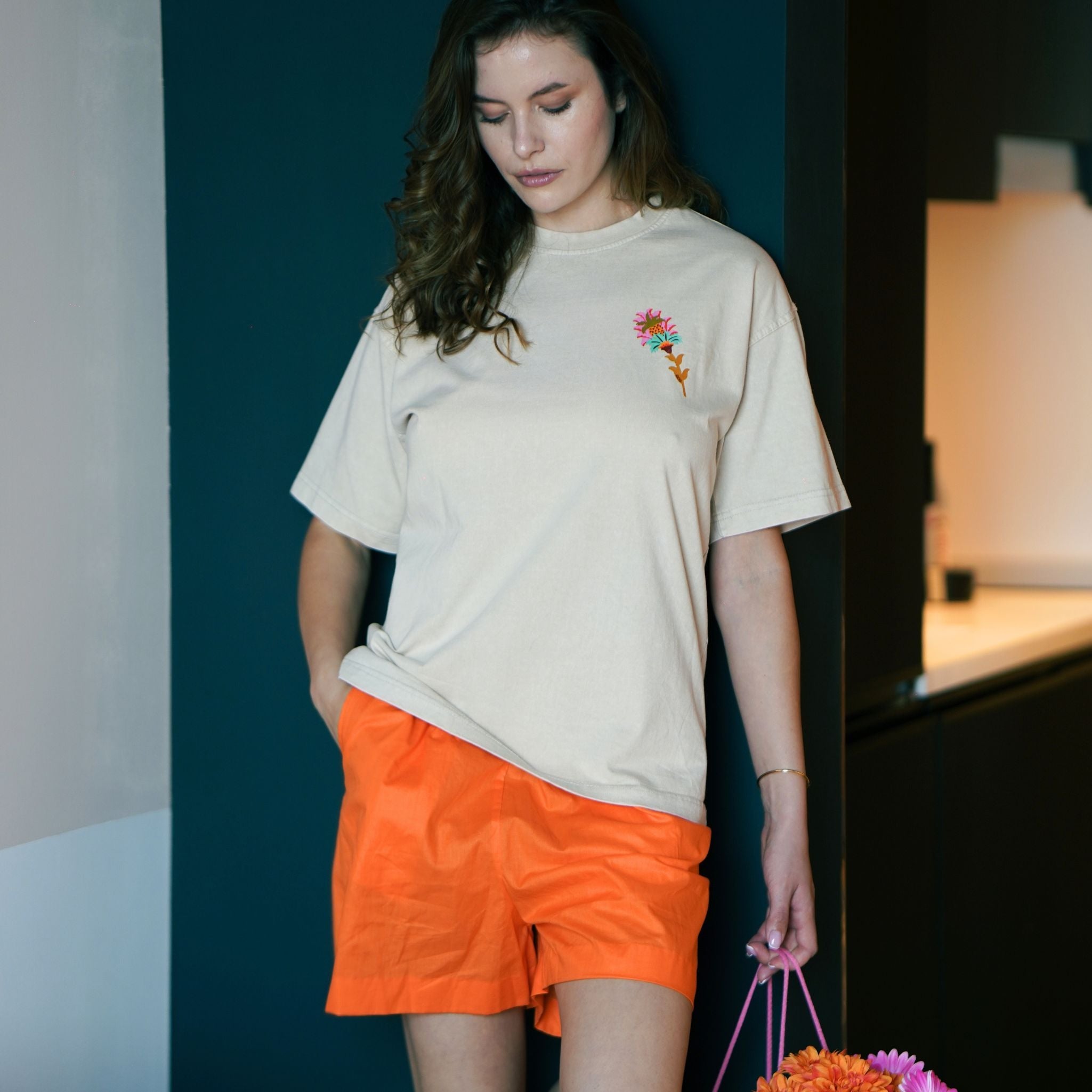 Pineapple Oversized Tee - 