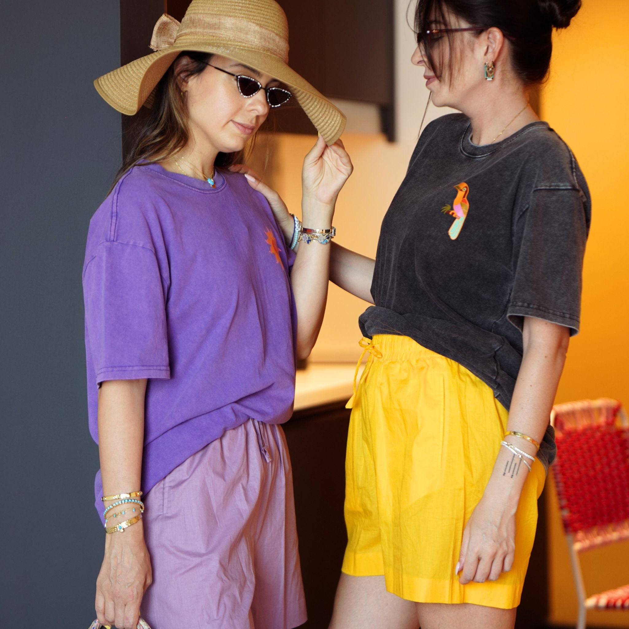 Sun Oversized Tee - 