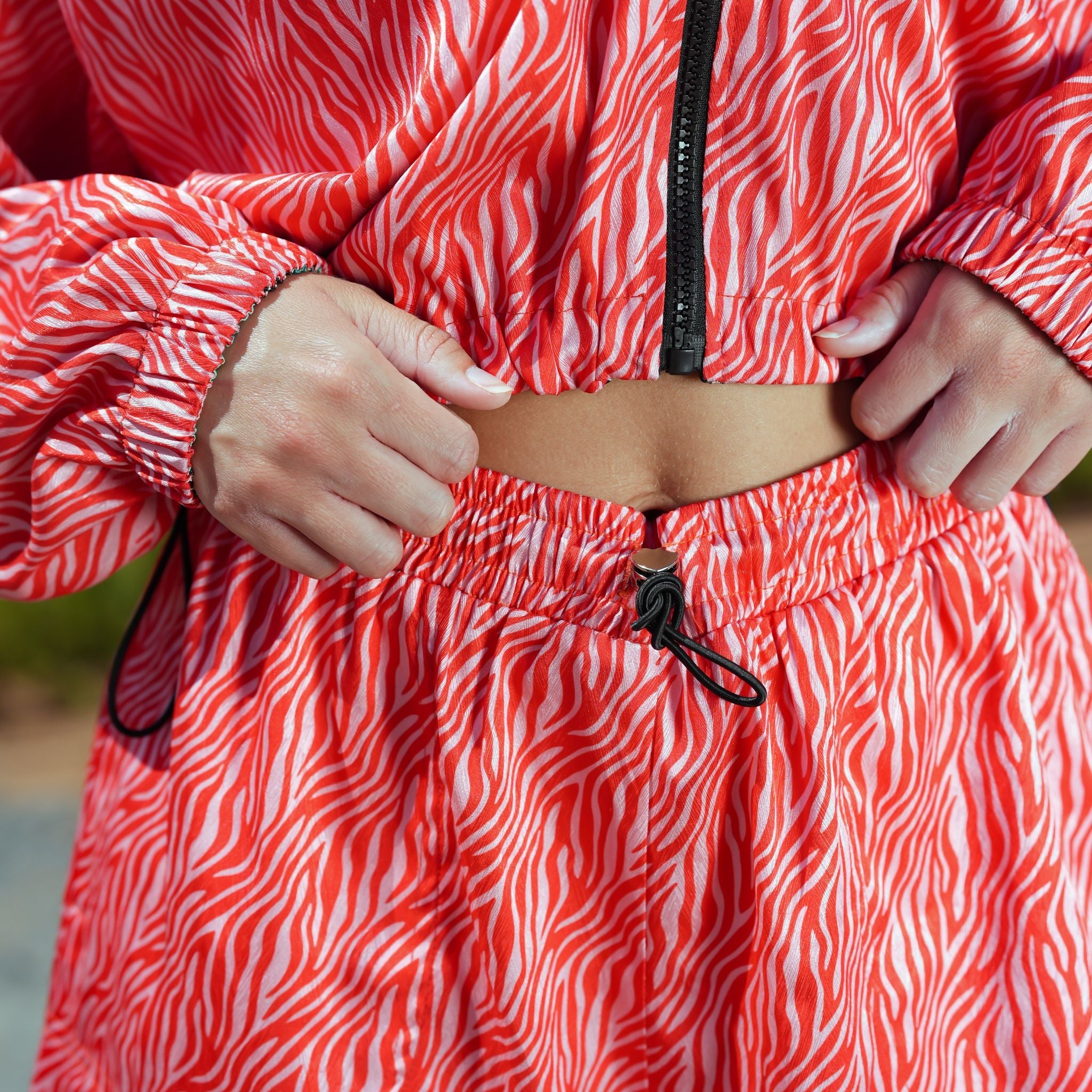 Zebra Running Shorts - 