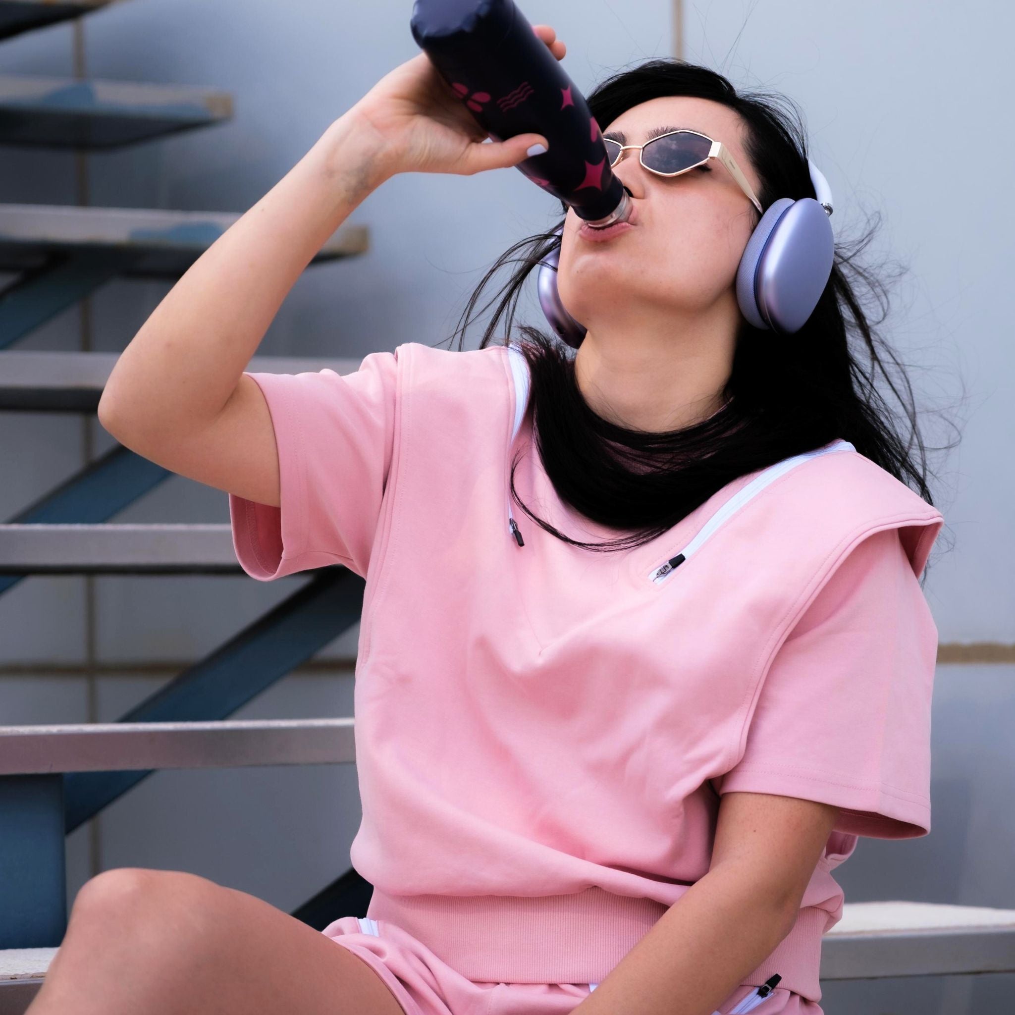 Double Zipper Tee - 