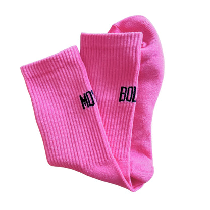 Move Boldly Crew Socks