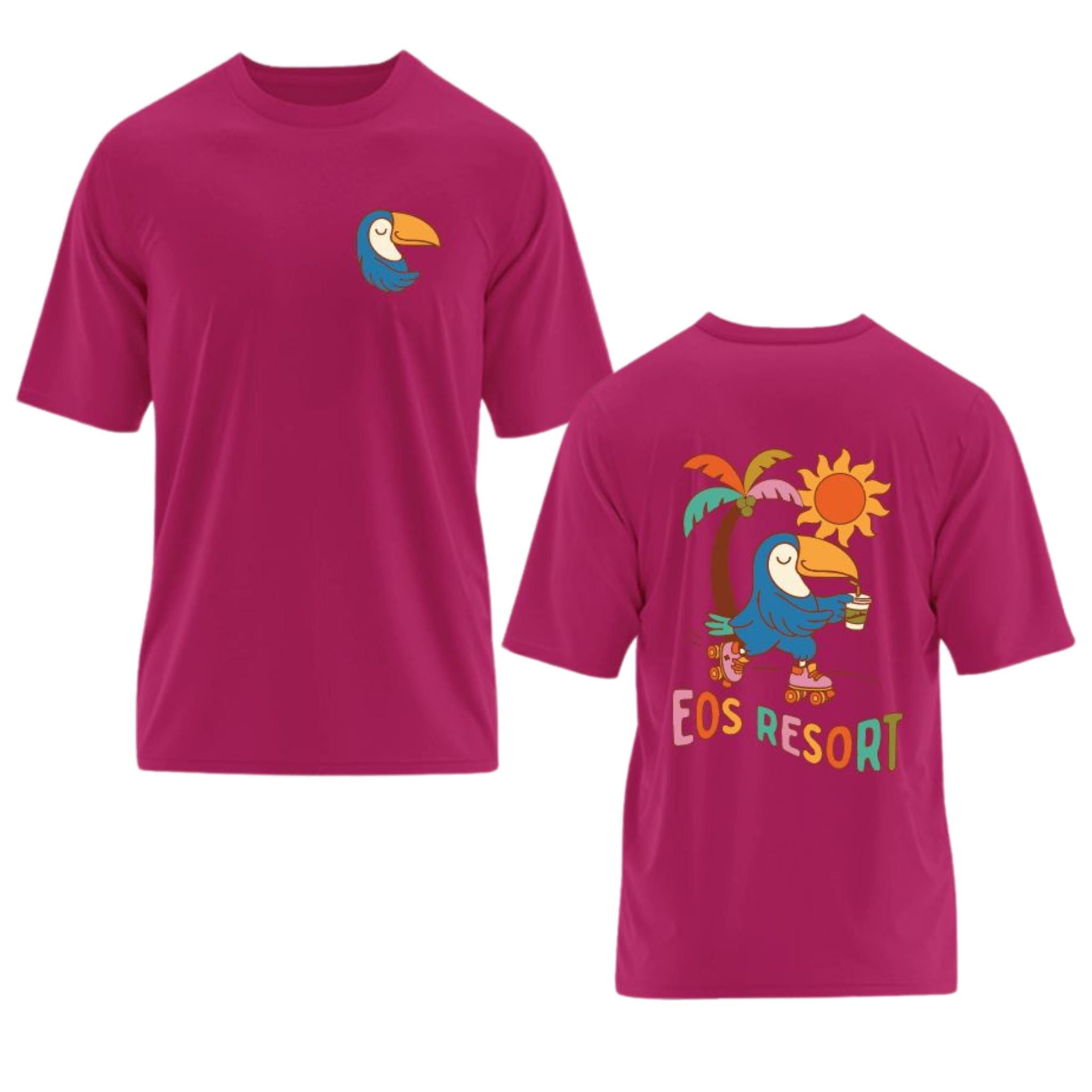 Pink Oversized Tee - 