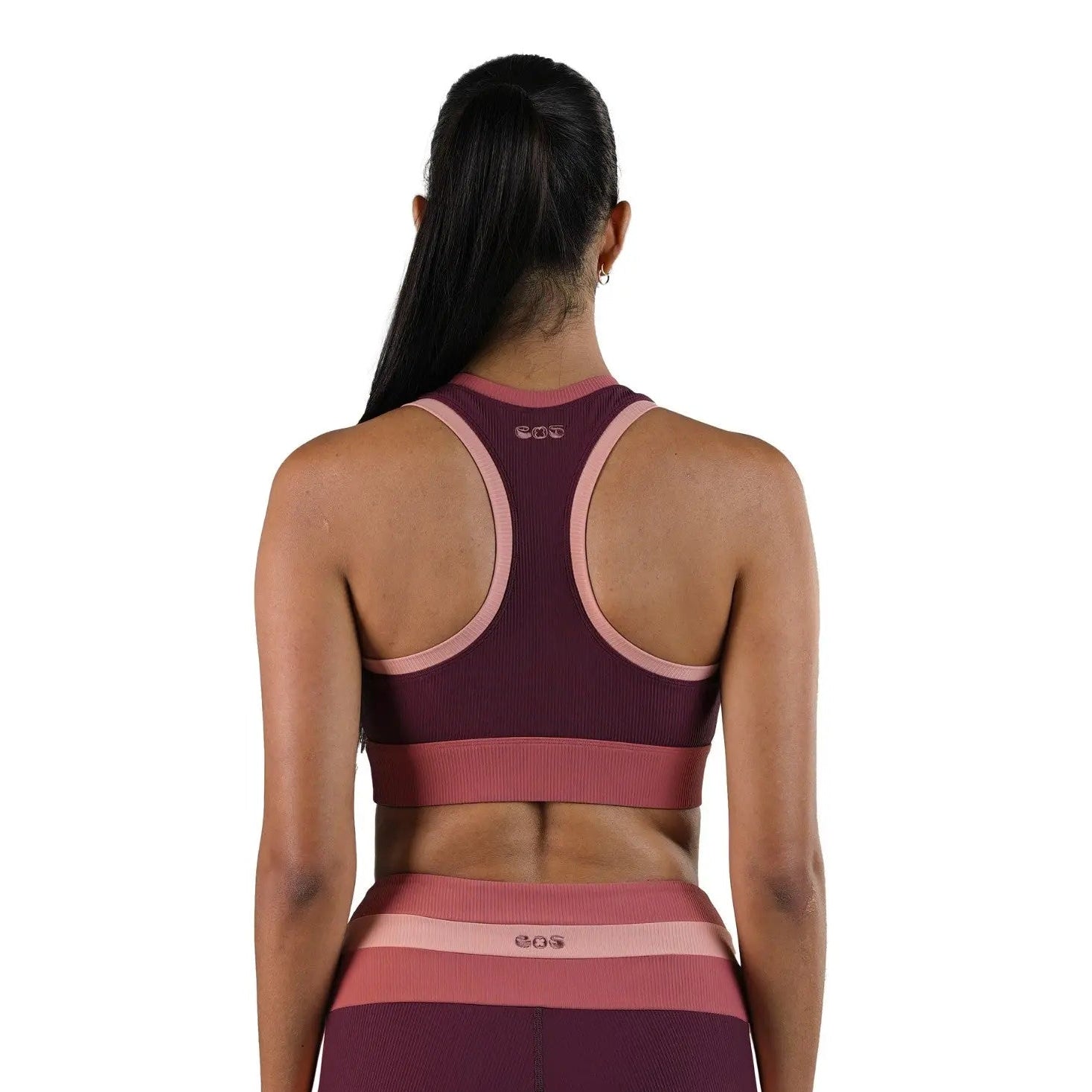 Ribbed sports bra- back picture