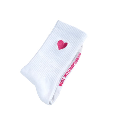 Heart Crew Socks