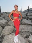 EOS Red Sculpt Set – Square Bra & Sculpt Legging - 